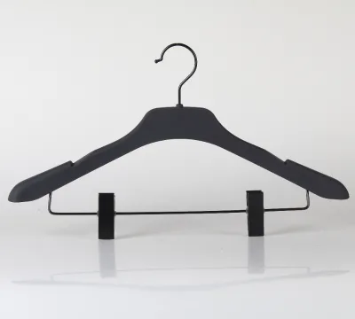 High Quality Strong ABS Plastic Pants Hanger With Clips