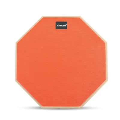 China Good Quality Customized Drum Pad in Small Voice Red Mute Rubbers Drums Percussion No Stand
