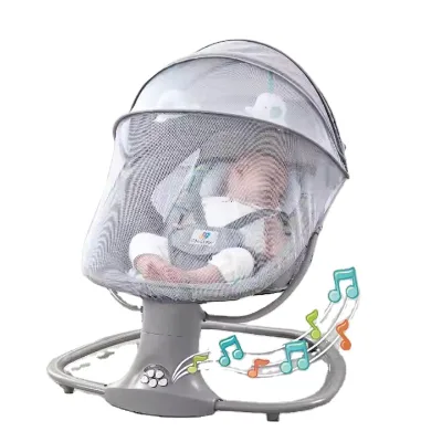Multifunctional Baby Rocker Cradle Swing Comfort Chair for 0-12 Months Age Range