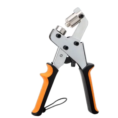 10.5mm Pliers Clamps Canvas Tarpaulin Punching Manual Puncher Spray Painting Cloth Display Frame Poster 1 Hole