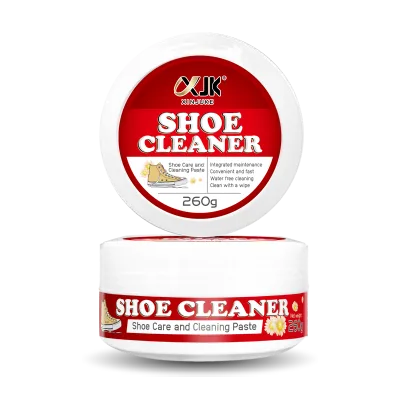 Custom 105mm Sneaker Cleaning Cream with Sponge Quick-Dry Nano Active Formula Stain Remover Disposable for White Leather Shoes