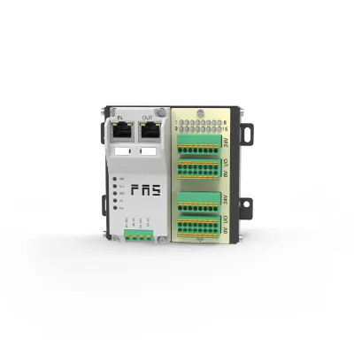 EtherCAT 16DI/DO NPN Adaptive Configuration Terminal RJ45 Network Port IP20 Remote Module 009E12