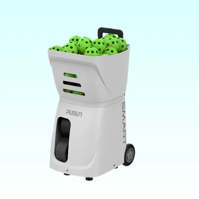 PP-SMART Pickleball Machine Portable Programmable Launcher with App Control Multi Spin Training Functions