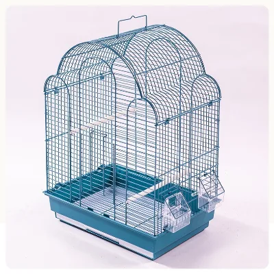 Premium Ventilated Aviary Cage for Small Birds - Durable Iron Cage with Seed Catcher for Budgies, Lovebirds, Mynah Birds
