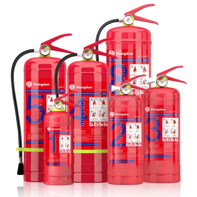 2025 Factory Direct Wholesale 1KG and 2KG ABC Fire Extinguishers Steel Aerosol Fire Extinguisher Brackets with CO2 Agent