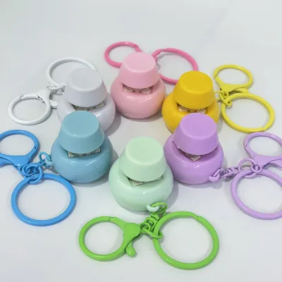 New Design Keyboard Keychain Click Keycap Fidget Switch Led Key Cap Base Light up Clicker Button