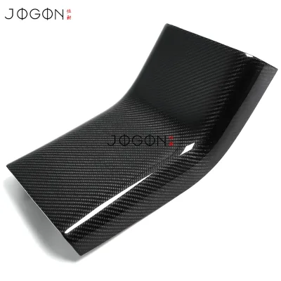 Real Carbon Fiber Rear Air Vent Outlet Anti Kick Panel Trim for Tesla Model 3 2018-2023 Model Y 2020-2023 Interior Accessories