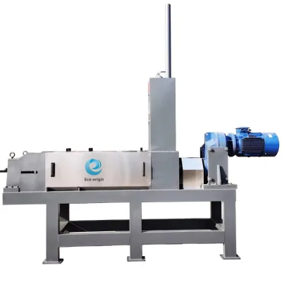 High Productivity ECO-ORIGIN Cow Manure Dehydrator & Squeezing Machine with Motor-Farm Manure Treatment Equipment