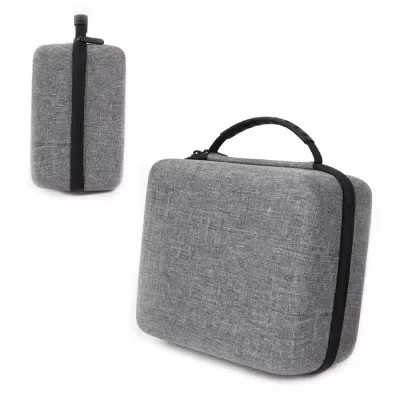 High Quality Waterproof Anti-Shock Dustproof Eco-Friendly Snowy Fabric Hard Shell Case Portable Storage Box Eva Case Customized