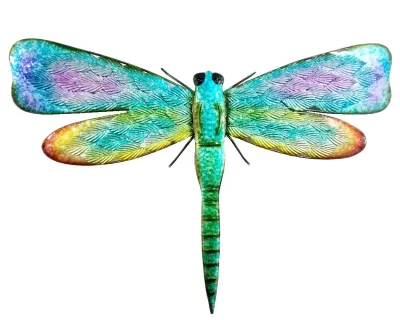 Wall Hanging Metal Dragonfly Outdoor Wall Decor