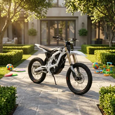 Sur Ron Light Be 2 24Kw Rocky Trail Exclusive Dirt Bike, Constant 410N.m Motor Output, Removable 78.54V45Ah Power Battery Module