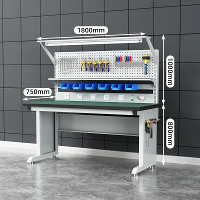 Modern Steel Tool Cart Heavy-duty Factory Workshop Assembly Line Operation Platform Multifunctional Maintenance