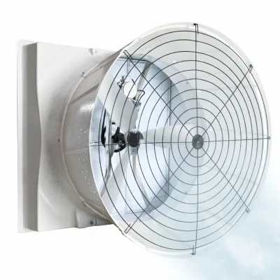 Plastic Blade Plastic Horn Cone Energy Saving High Efficiency Large Air Volume Wall Mounted Exhaust Ventilation Fan