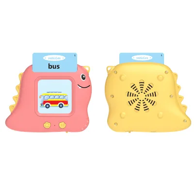 Customizable Plastic Flash Cards for Preschool Language Learning Reading Game Card Machine