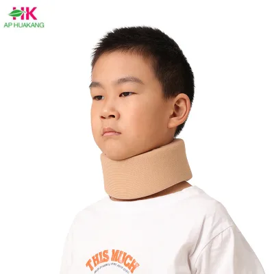Medical Cervical Collar Cervical Normal Sponge Type Spine Fixation Collar with Small/Middle/Large Size