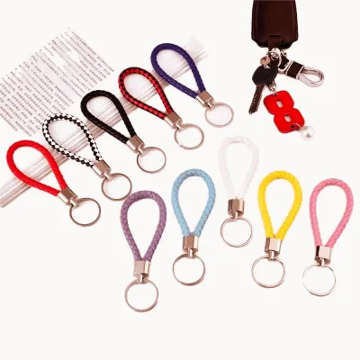 Diy Leather Keyring for Toys Garment Bags Accessories PVC Rubber Key Ring Wholesale Car Key Chain Promotional Keychain