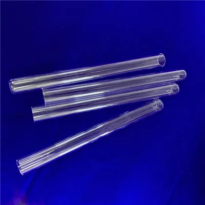 Large or Small Lab Chemistry Science Glass Test Tube Support Customization Diverse Specifications Quart Glass Tube