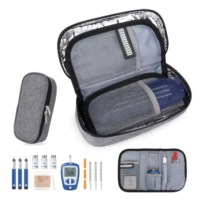 Portable Oxford Cloth Modern Minimalist Medical Device Storage Bag Outdoor Use Insulin Cooler Thermal