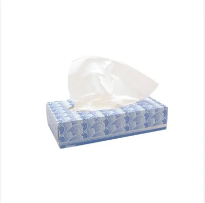 High Quality Ultra Soft 3-Ply Disposable White Facial Tissue for Home Use Factory Wholesale for Commercial Standards