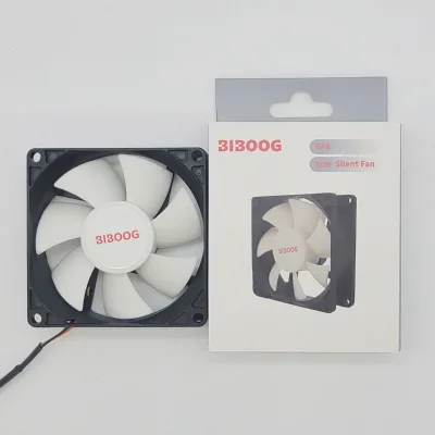 BIBOOG 80*80*25mm12V Computer case Fan Computer Exhaust Fan