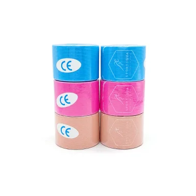 Original Water-Resistant Kinesiology Tape with Logo Immediate Pain Relief Latex Free K Tape Roll