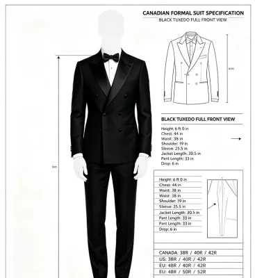 Men Black Double Breasted Tuxedo Suit 100% Wool Satin Peak Lapel Wedding Formal Suit Slim Fit Party Business Suit OEM ODM