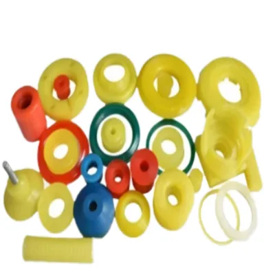 Custom Mold Injection Casting Urethane Polyurethane Shaft Sleeve Polyurethane Component Polyurethane Buffer Pad