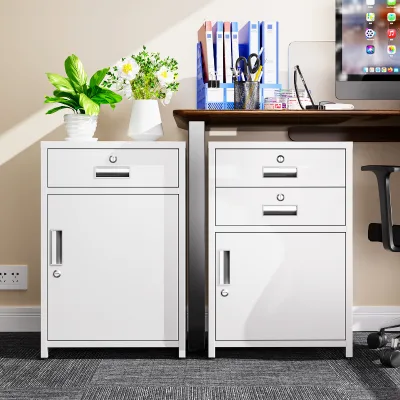 Modern Office Storage Cabinet Lockable Cold Rolled Steel Metal File Cabinet Drawers Durable Eco-Friendly Commercial Home Office