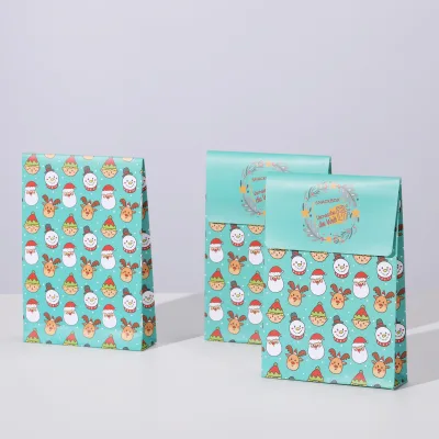 Custom Gift Bags Wholesale Waterproof Bouquet White Green Paper Bouquet Gift Packaging High-end Light Luxury
