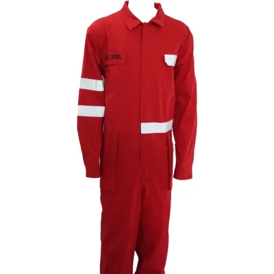Safety Protective Reflective Shipyard Uniform Purple Coveralls