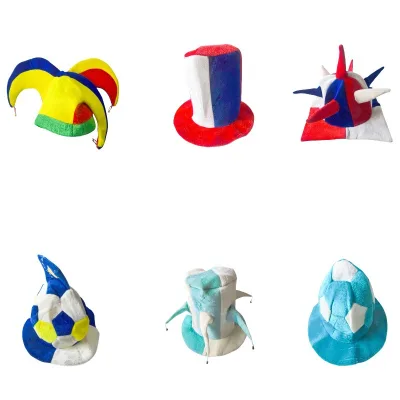 2026 USA Mexico Canada Durable Soccer Supporter Headgear Plaid Design Party Dress-up Hat