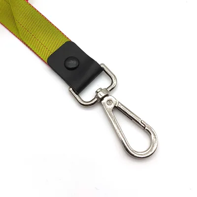 Custom Logo Polyester Lanyard, Lightweight Neck Lanyard for School Students and Exhibition Visitors