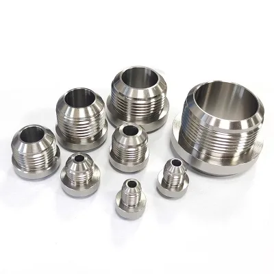 Male Flare Weldable Fuel Tank 6AN 8AN 10AN 12AN 16AN 20AN Weld on Bung Aluminum Fittings