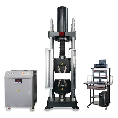 Electro-hydraulic Servo Universal Testing Machine Single Space Four Column Metal Material Tensile Compression Test Equipment