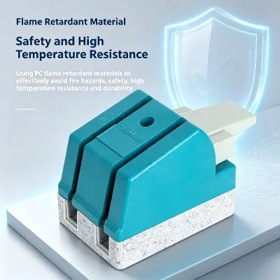 Knife Switch 2P 100A Single Throw Copper Contact Electrical Disconnector 380V AC IEC 947-3 CE CCC