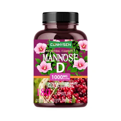 Premium Mannose Capsules Supports Urinary Health Enhances Bladder Wellness and Extra Strength Antioxidants Health Supplements