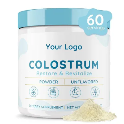 Bulk Herbal Superfood Pure Grass Fed Organic Colostrum Protein Milk Powder New Zealand Bobbin Bovine Colostrum Powder for Sale