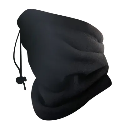 2026 NEW YX Cross-border Winter Warm Fleece Scarf Outdoor Cycling Mask Thickened Drawstring Cover RED/BLACK Model 1313
