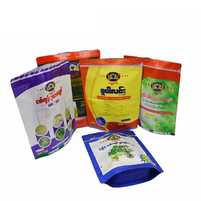 Custom Coffee Bucket Pesticide Solid Powder Stand up Zipper Bag Matte Resealable Food and Medicine Packaging Bag