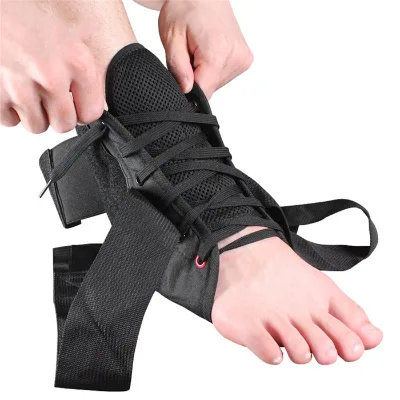 Private Label Adjustable Stabilizer Pain Sprain Ankle Guard Strap for Men and Women