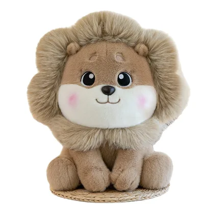 Stuffed Animals Cute Lion Plush Toy Creative Transforming Doll Birthday Gift