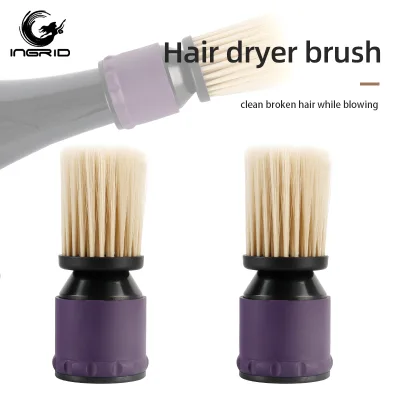Professional Barber Hairdressing Tools Hair Dryer Sweep Brush Hairbrush for Cleaning Dusting Neck