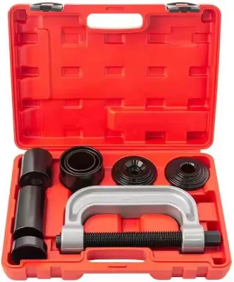 YSGJ 10PCS 4 in 1 Universal Ball Joint Extractor Installer Kit Car Body Repair Tool for Auto Removal & Installation Vehicles