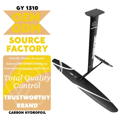 OEM GY1310 60-90cm Aluminum Mast Water Sports Board Surfboard Efoil Wave Pump Foil Surfing Wind Rush Kitewing Wingfoil Hydrofoil