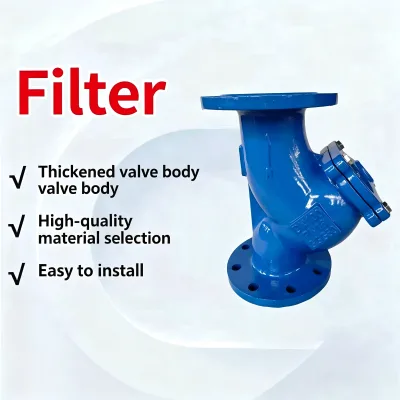 DN100 British Standard Filter Ductile Iron & Stainless Steel Media for Water Filtration