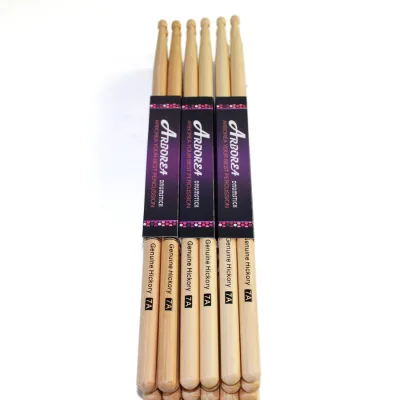 Professional Drum Sticks 7 a Hickory Wood Drumsticks Musical Instruments Three Pairs