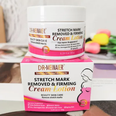 G Organic Natural Organic Stretch Mark Lightening Cream Pregnant Women Repair Scars Obesity Lines Firming Massage Cream