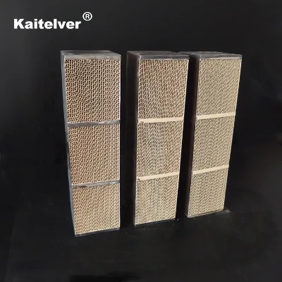 Hearth Round Ceramic and Racetrack Metal Catalyst Combustor