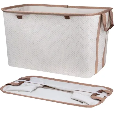 Foldable Laundry Basket Thickened Laundry Basket Household Strong Fabric Organizer