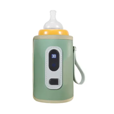 New Chauffe Biberon Portable Baby Bottle Warmer Smart Portable Baby Bottle Warmer with Usb Rechargeable